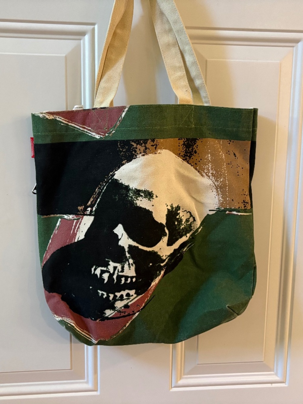 Andy Warhol Museum Skull Tote Bag Pittsburgh Exclusive